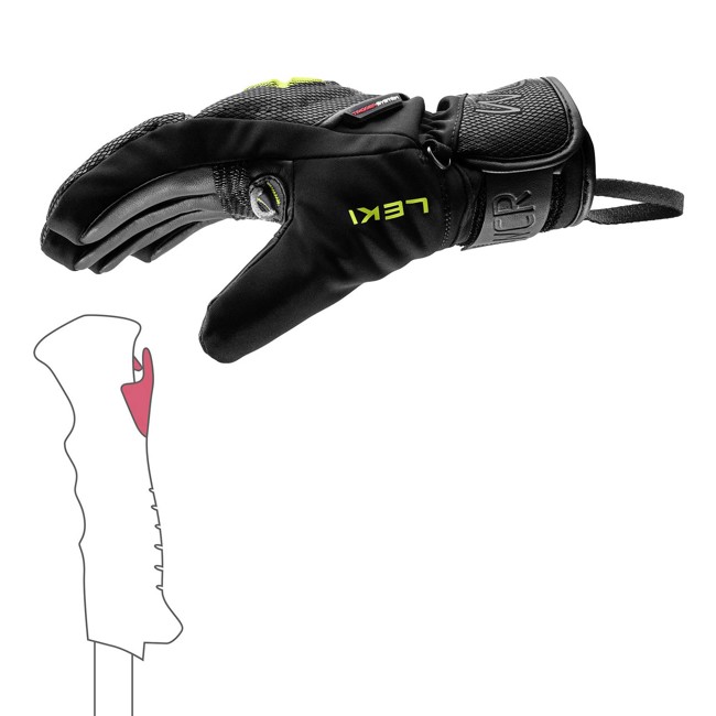 Luvas Leki C-tech 3d Junior