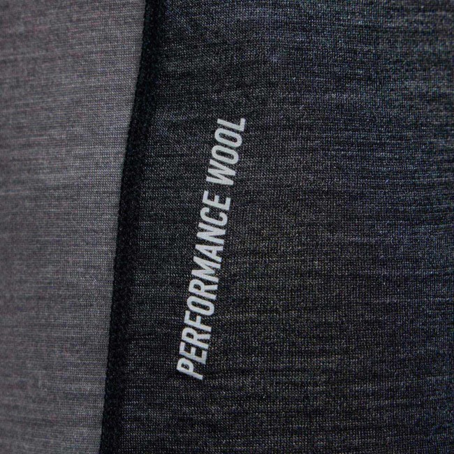 T-paita Odlo Bl Top Crew Ls Natural Perf Grey Melange