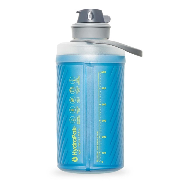 Fles hydrapak FLUX 750 ml azul