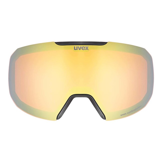 Maska Uvex Epic Attract Cv Black Dl/fm Gold-orange