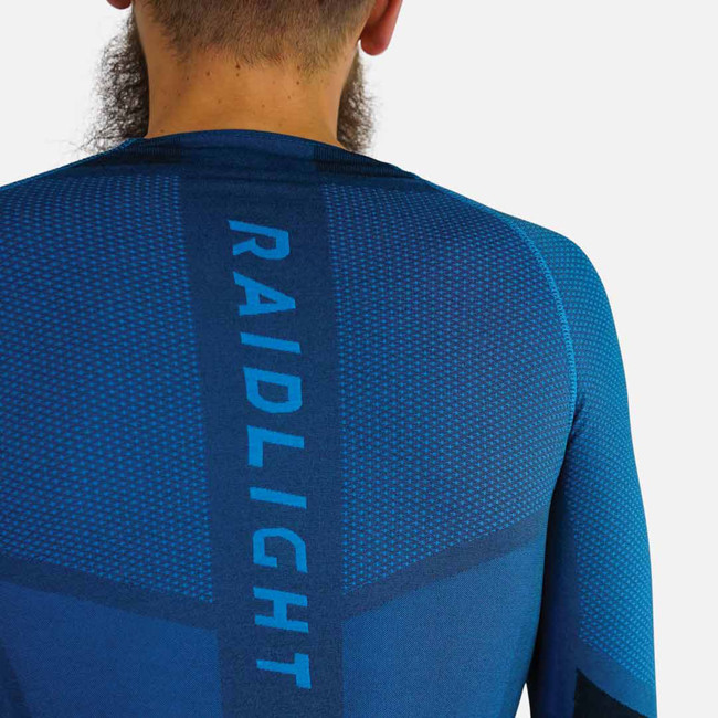 Raidlight T-shirt Seamless Ls Top Blue/black