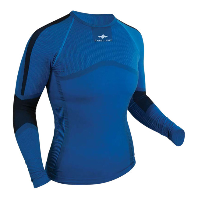 T-shirt raidlight SEAMLESS LS TOP Blue/Black