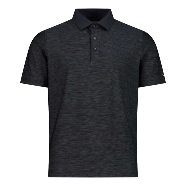  cmp Melange Stretch Jersey Poloshirt
