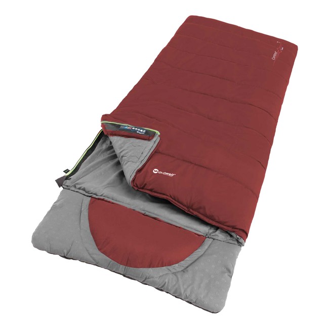 outwell Sleeping Bag Contour Lux Red