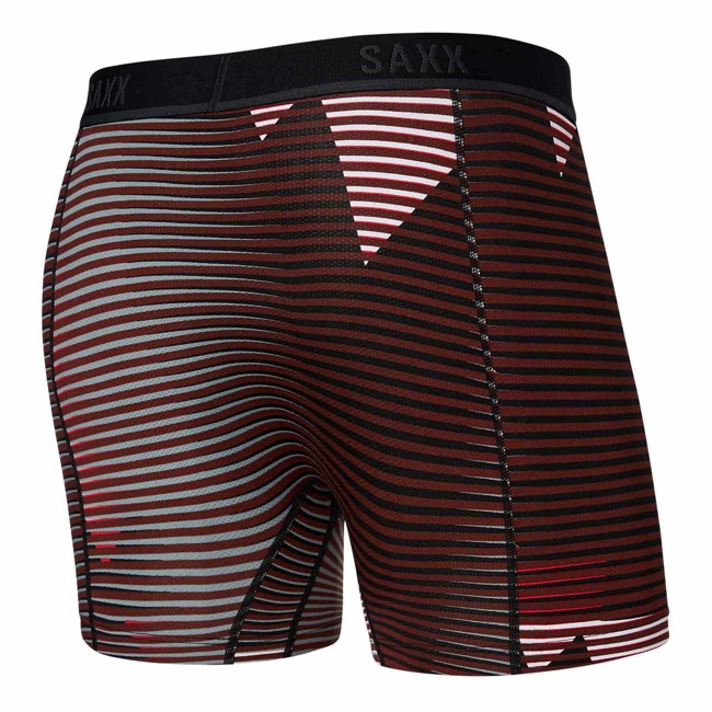 Slipy saxx KINETIC LIGHT-COMPR MESH BOXER BRIEF