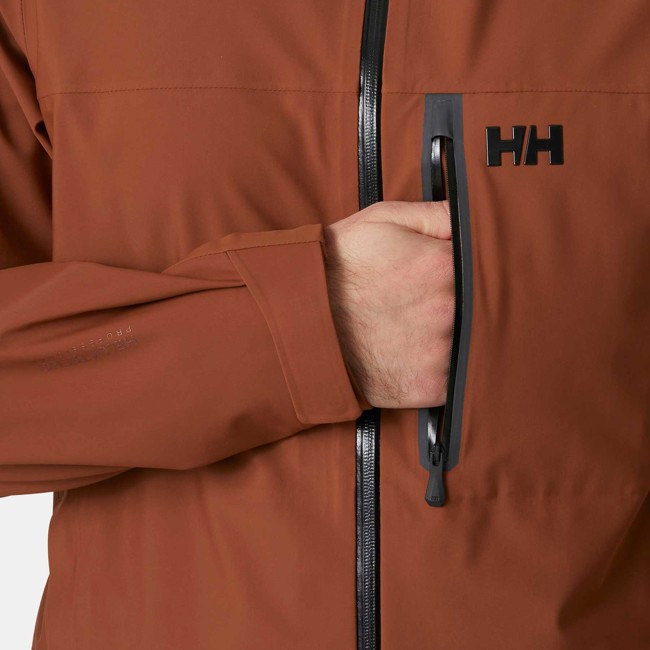 Giacca Helly Hansen Swift 3l Shell Iron Oxide
