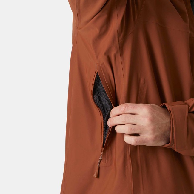 Giacca Helly Hansen Swift 3l Shell Iron Oxide