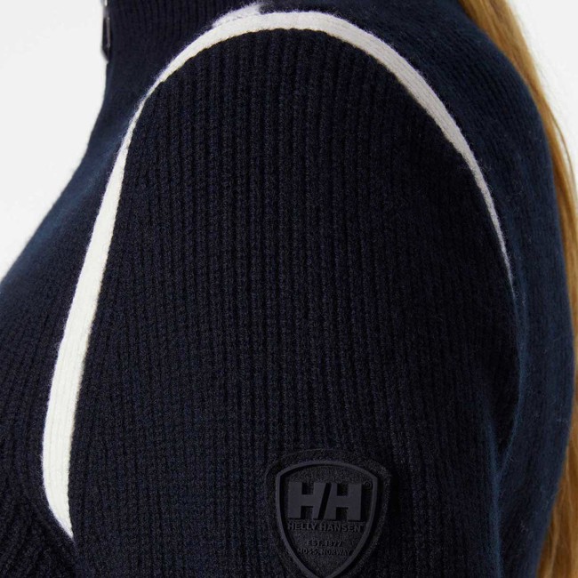 Trui helly hansen EDGE KNITTED SWEAT Black