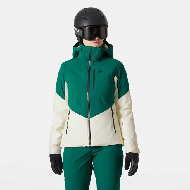Bunda helly hansen ALPHELIA JACKET Emerald Snow