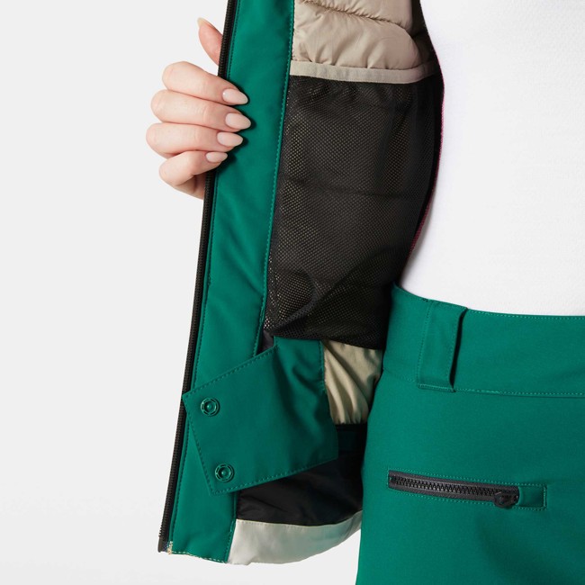 Bunda helly hansen ALPHELIA JACKET Emerald Snow
