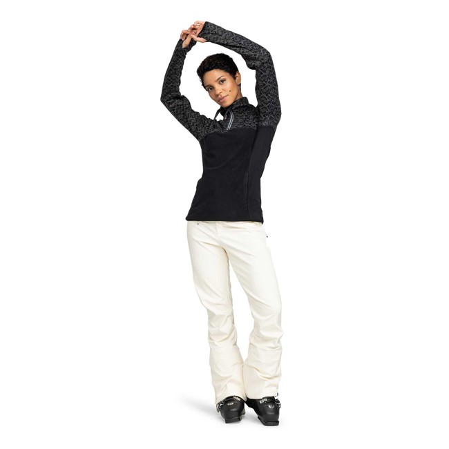 Pile Roxy Sayna True Black Roxygram Tonal