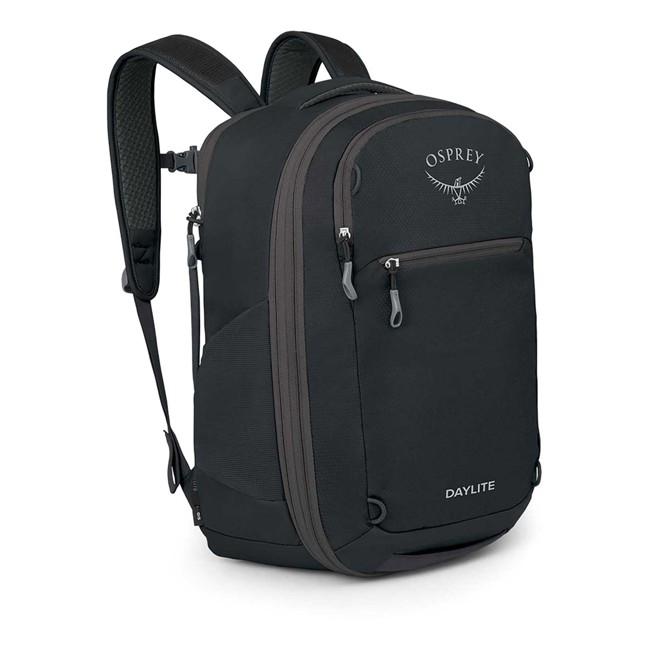 osprey Back Pack EXPDBL TRAVEL PACK 26+6 Black