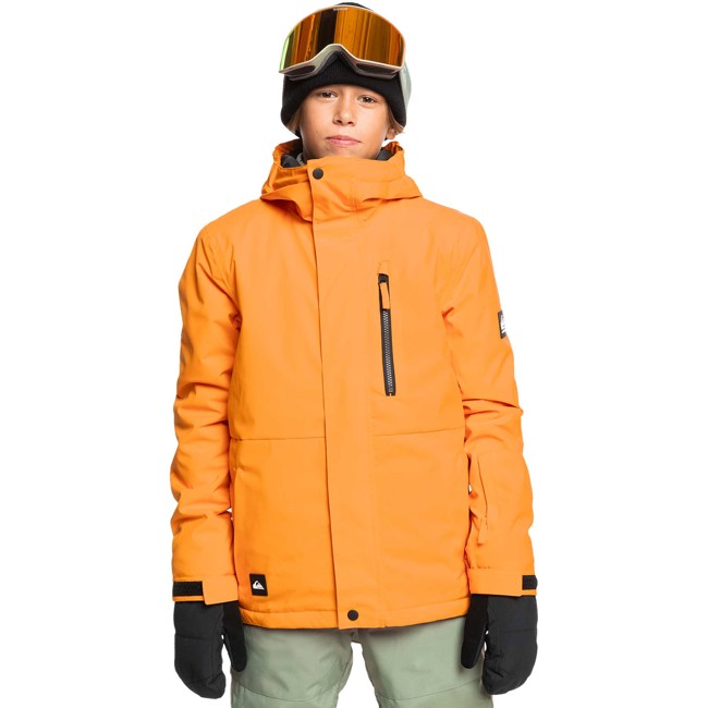 quiksilver Jacket MISSION SOLID Orange Pepper