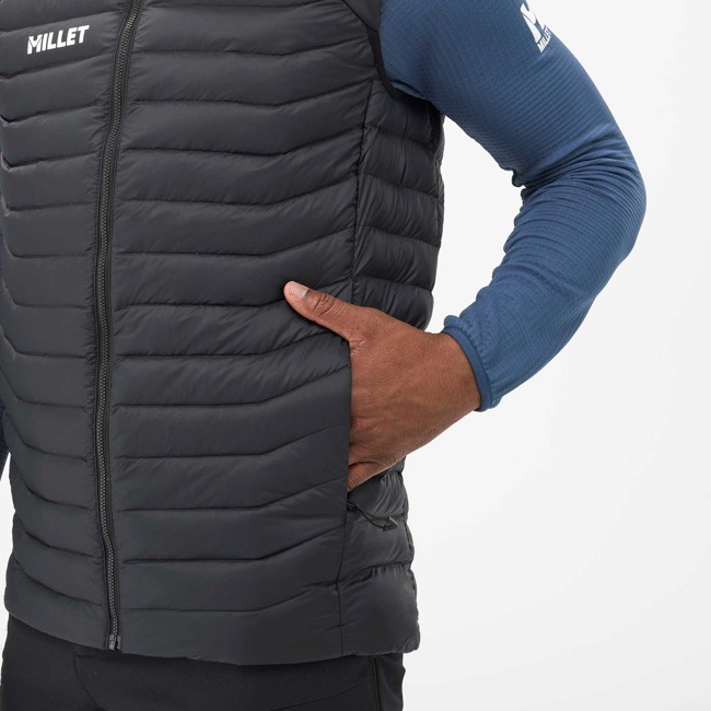 Liemenė Millet Kamet Light Down Vest M Black-noir