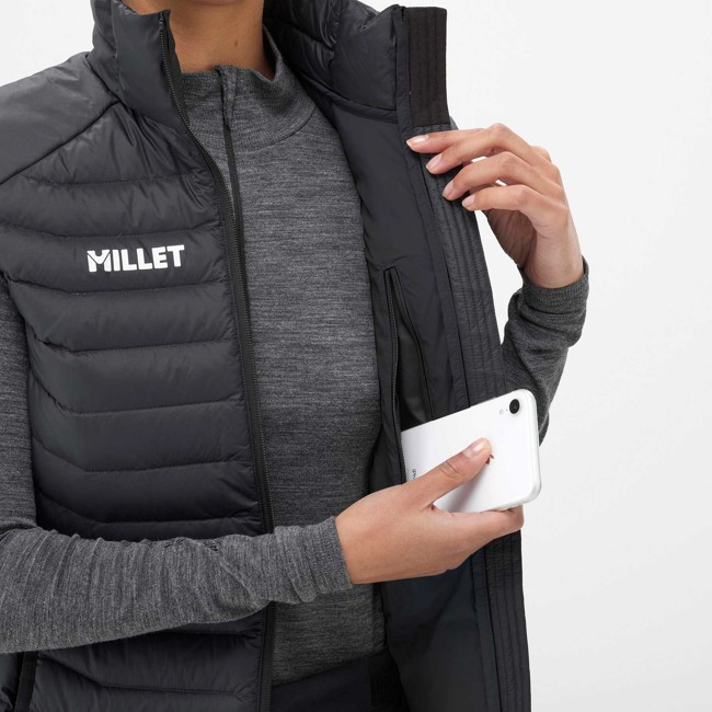Vest Millet Kamet Light Down Vest W Black-noir