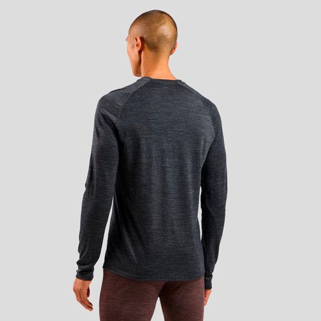 Tričko odlo TOP CREW LS NAT PERF PW 150 Fudge - D