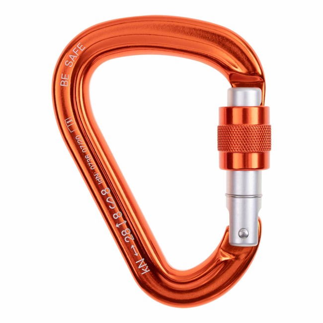 Moschettone beal Be Safe Screw Orange