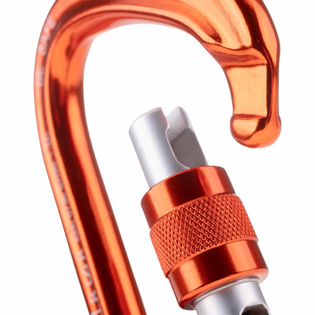 Moschettone beal Be Safe Screw Orange