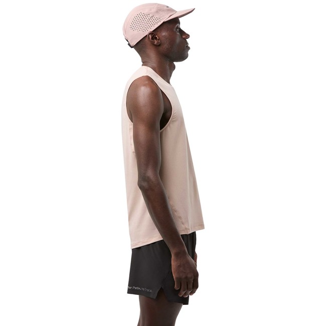 Nnormal T-shirt Race Tank Dusty Pink