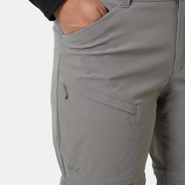 Hlače helly hansen ELV LIGHT ZIP OFF PANT Concrete