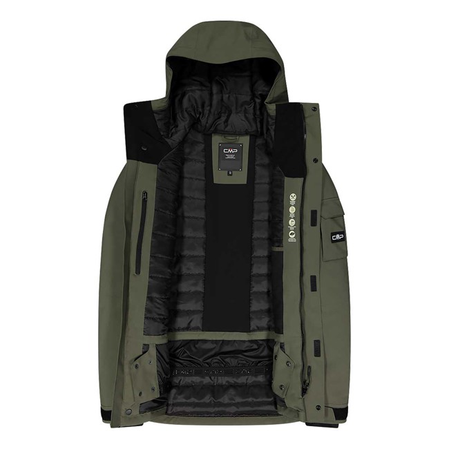 Bunda cmp FIX HOOD olive