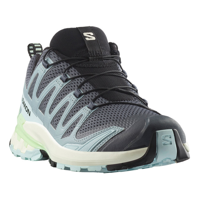 Sapatos de caminhada salomon XA PRO 3D V9 W Turbul/Iced A/Pati