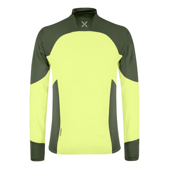 Polarfleece Montura Rise Maglia Sunny Lime/verde Salvia
