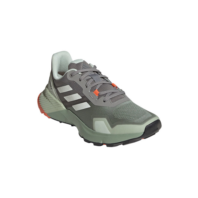 Adidas Hiking Shoes Terrex Soulstride W Silver Green/off Wh
