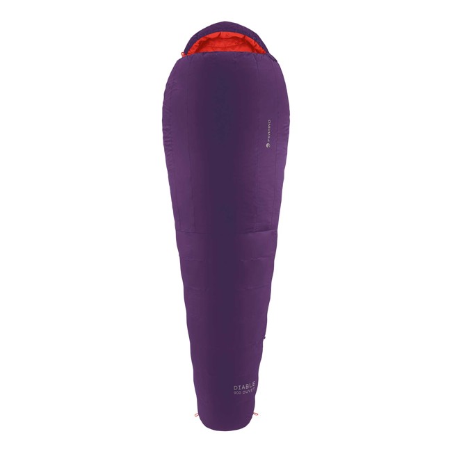 Ferrino Sleeping Bag Diable 900 Duvet Rds Down Purple