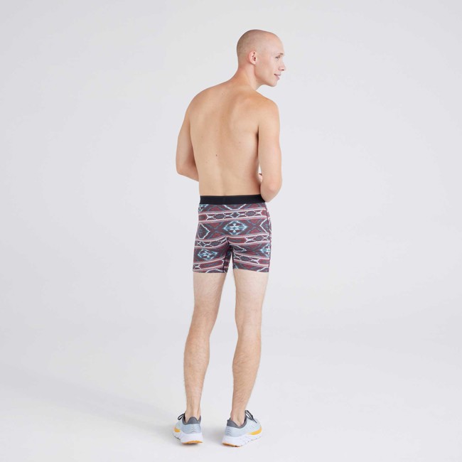 Boxerky saxx QUICK DRY MESH BOXER BRIEF FLY