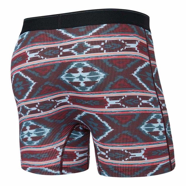 Boxerky saxx QUICK DRY MESH BOXER BRIEF FLY