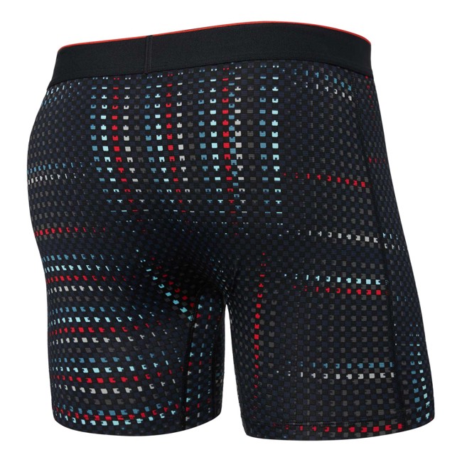 Boxerky saxx MESH BOXER BRIEF FLY Optic G