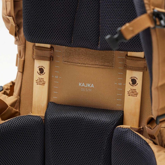 Batoh fjällräven KAJKA 55 Khaki Dust S/M