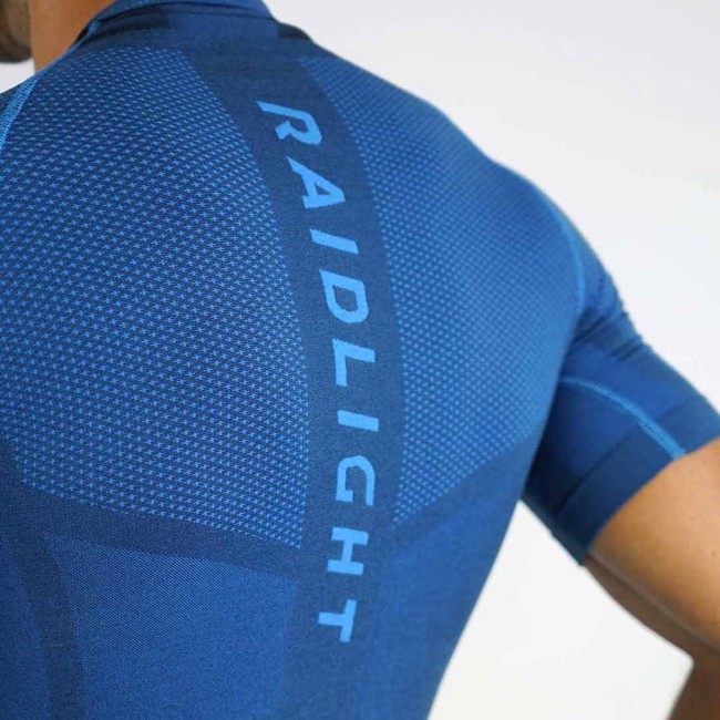Tričko raidlight SEAMLESS SS TOP Blue/Black