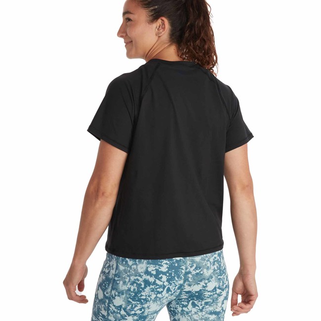 Tričko marmot WINDRIDGE SS Black