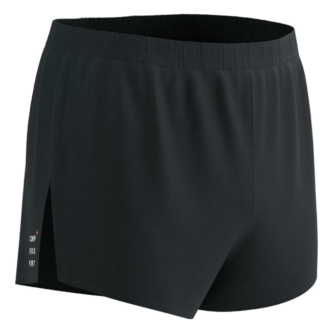 Spodnie compressport RACING SPLIT SHORT M Black