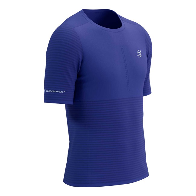 Koszulka compressport PRO RACING SS TSHIRT M Dazz Blue