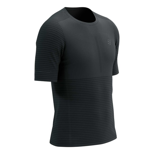 Camiseta compressport RACING SS TSHIRT M Black