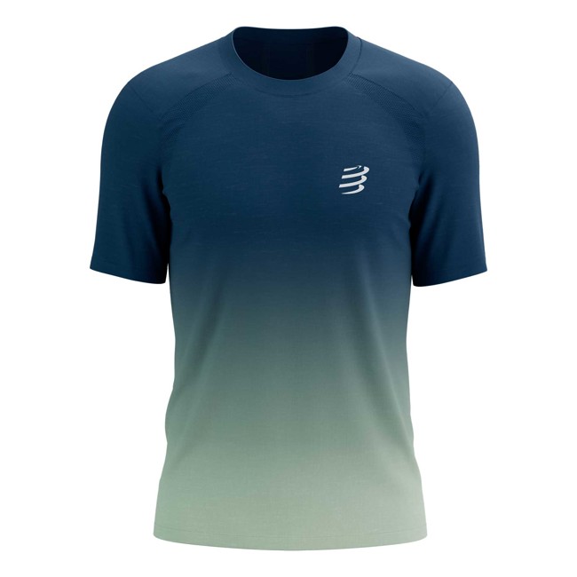 Koszulka compressport PERFORMANCE SS TSHIRT M Poseidon/Ice Flo