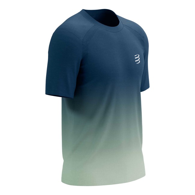Koszulka compressport PERFORMANCE SS TSHIRT M Poseidon/Ice Flo