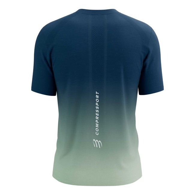 Koszulka compressport PERFORMANCE SS TSHIRT M Poseidon/Ice Flo