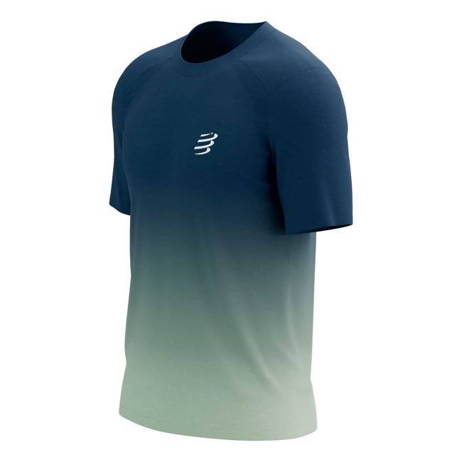 Koszulka compressport PERFORMANCE SS TSHIRT M Poseidon/Ice Flo