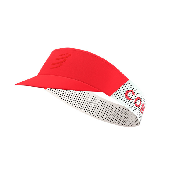 Visera Compressport Racing Visor Fluo Red