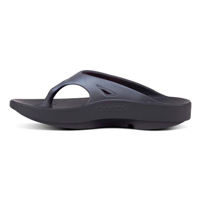 Sandalias Oofos Ooriginal Sport Black/graphite