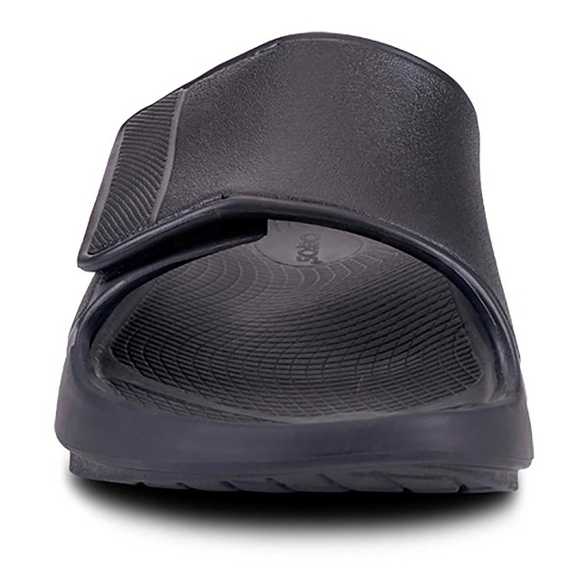 Sandalias Oofos Ooahh Sport Ajustabl Matt Black