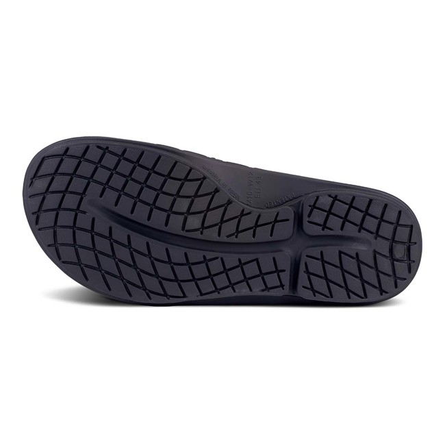 Sandalias Oofos Ooahh Sport Ajustabl Matt Black