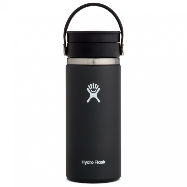 Láhev hydro flask 20oz WIDE MOUTH W/ FLEX SIP LID Black