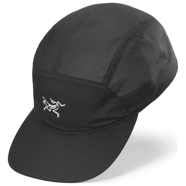 Kapa arc'teryx AERIOS 5 PANEL CAP Black / Arctic Silk