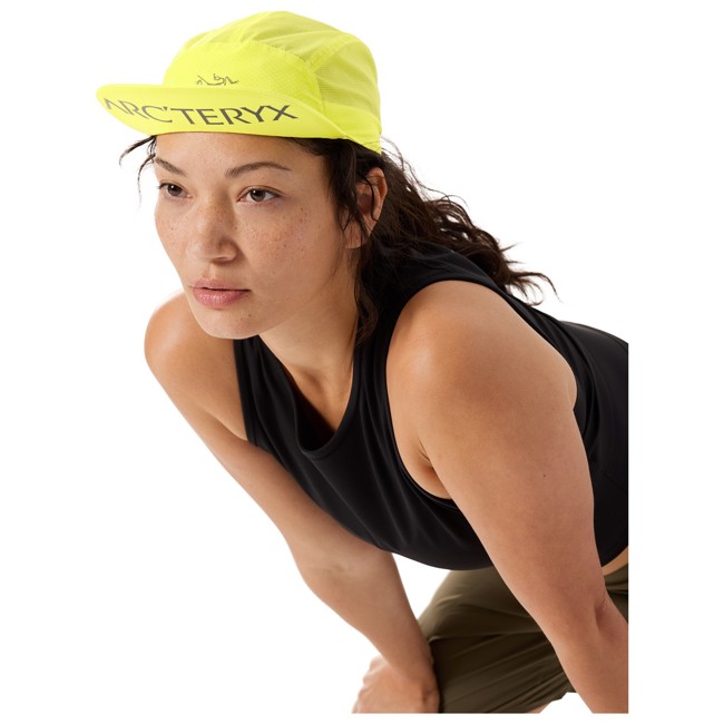 Kapa arc'teryx AERIOS 5 PANEL CAP Black / Arctic Silk