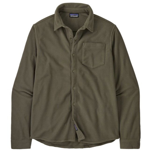 Hemd patagonia MICRO D SHIRT Basin Green